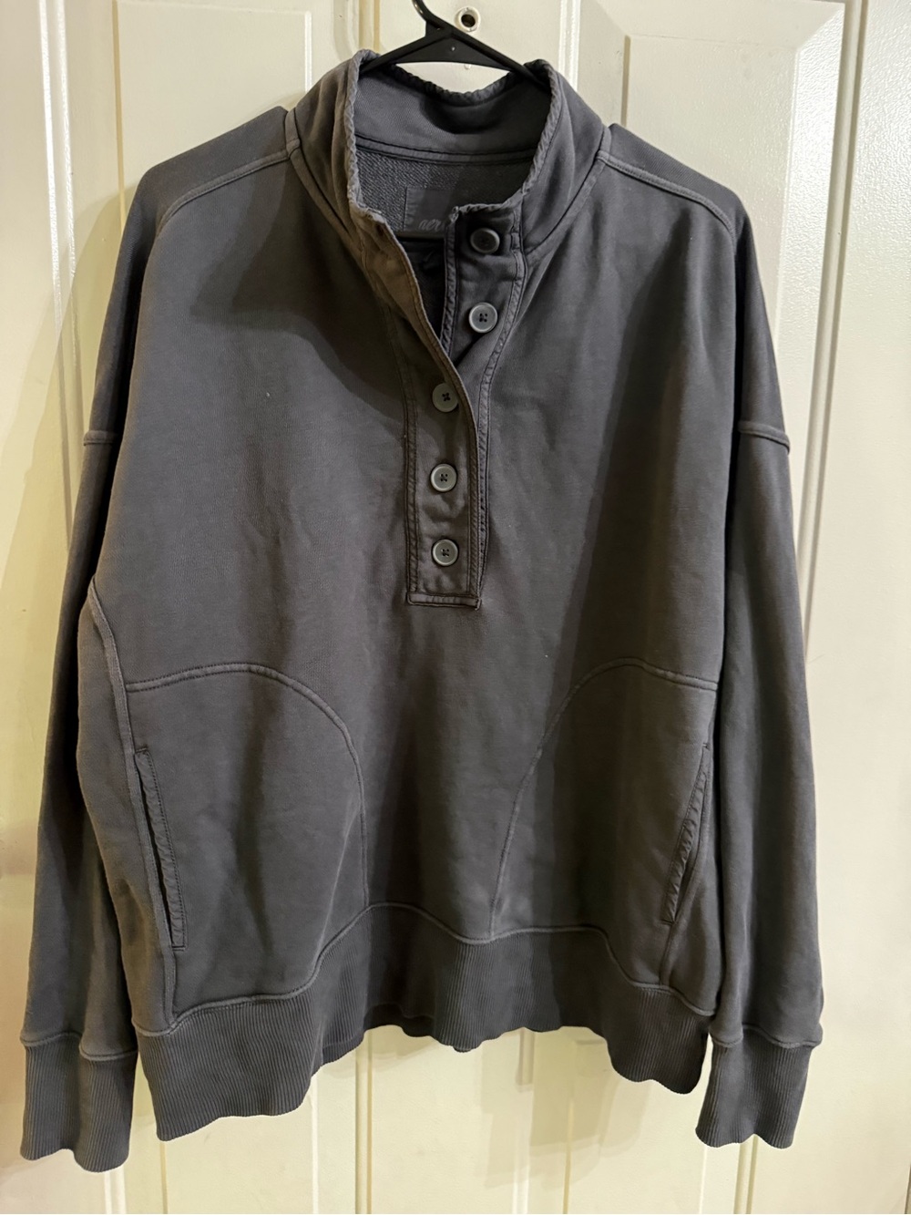 Aerie Mock Neck Sweatshirt